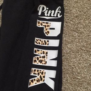 Comfy and Cute Leopard PINK sweatpants